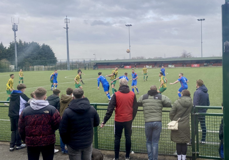 Ashby Ivanhoe drew 2-2 with Skegness. Photo: Josh Kay