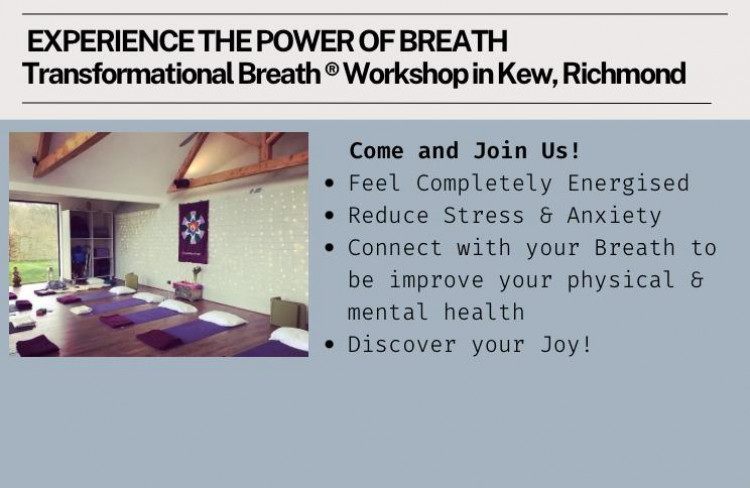 Experience The Power of Breath - Breathwork & Mindfulness Workshop in Kew