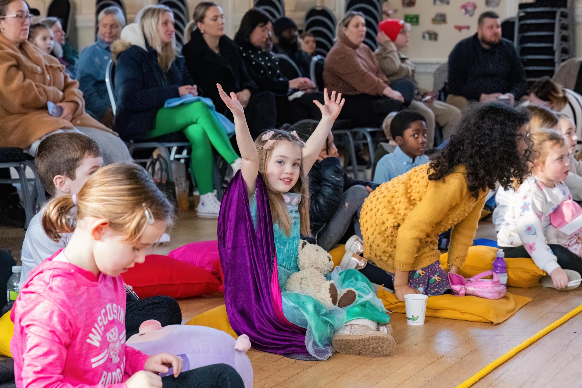 Youngsters enjoyed Luna Loves Library Day by Little Seeds Music at The Brandon Groves Community Club in South Ockendon