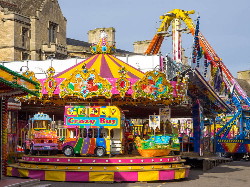 The Mid-Lent Fair is back in Stamford. Image credit: Rutland and Stamford Sound. 