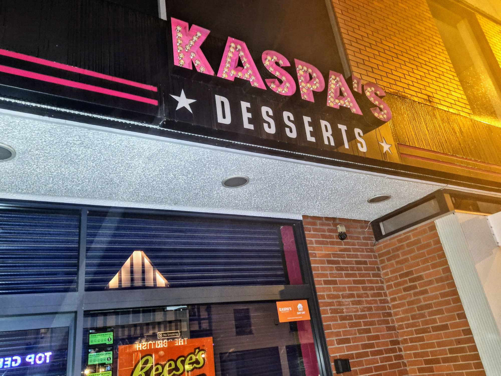 Kaspa's Desserts, Nantwich Road, ceased operating in late February, with bailiffs taking enforcement action on the building (Ryan Parker).