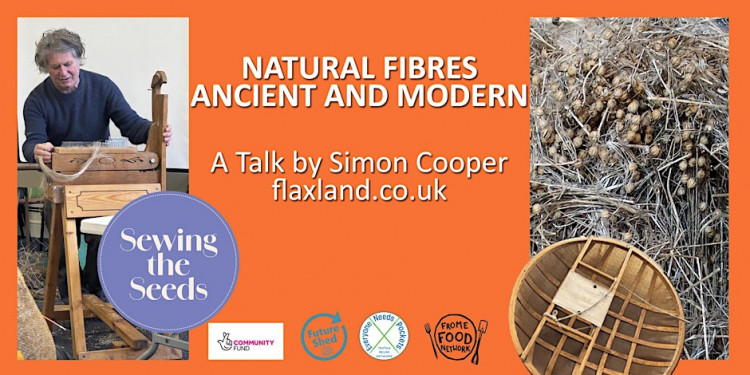 Natural Fibres – Ancient & Modern – a talk with Simon Cooper, Flaxland UK