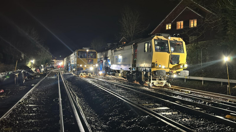 Rail customers urged to plan ahead this Easter as Network Rail carries out essential track upgrade work. (Photo Credit: Network Rail).