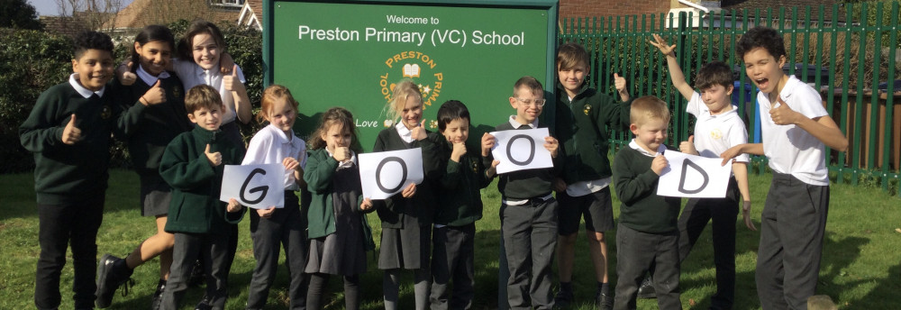 Pupils celebrate the schools grading