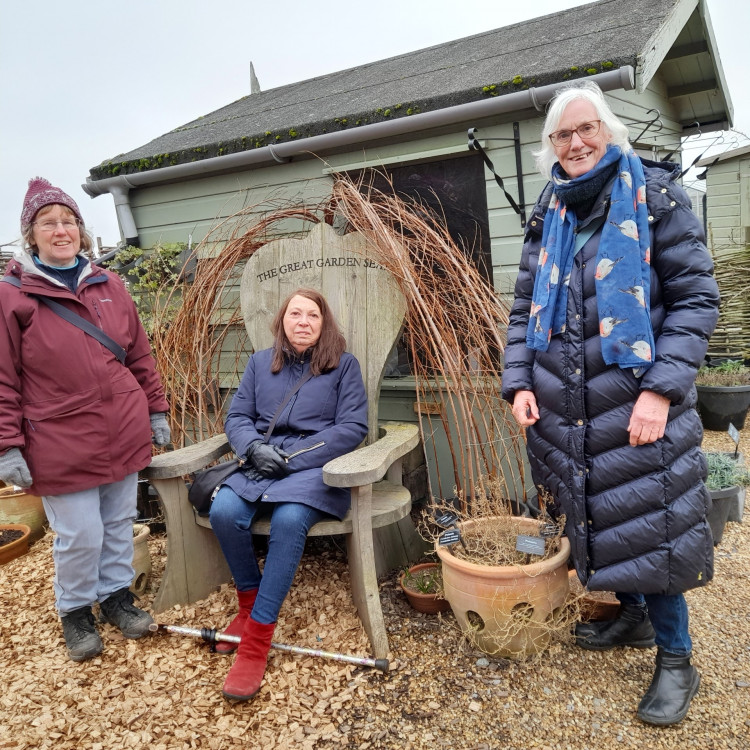 The Garden Group were on their travels. 