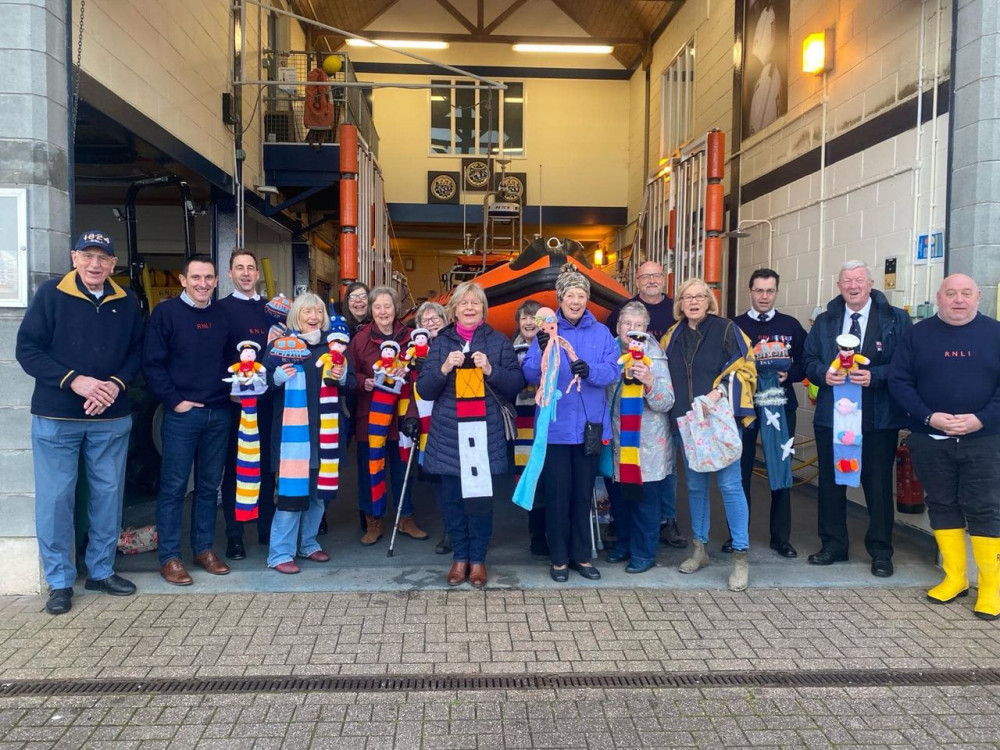 Needles and Natter at Penarth RNLI