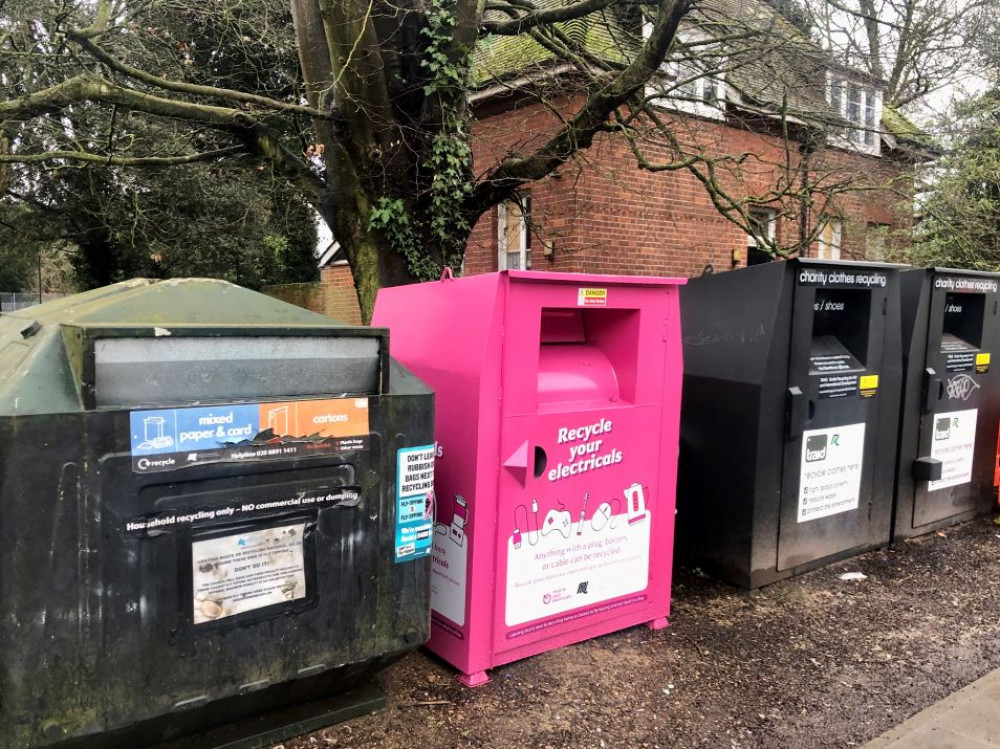 Richmond upon Thames residents urged to recycle small electricals through new kerbside collection service and community recycling banks. (Photo Credit: Richmond Council).