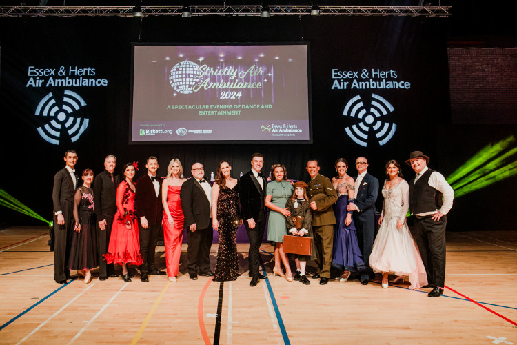 Strictly Air Ambulance 2024 contestants and judges including Nadiya, Kai and Lisa Snowdon