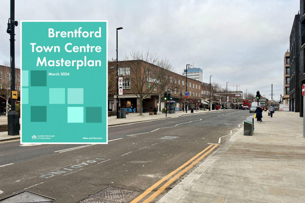 Hounslow Council has released a brand new Brentford Town Centre Masterplan promising to bring improvements to the area (credit: Cesar Medina & Hounslow Council).