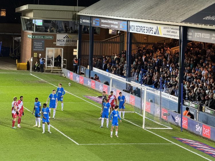 Stevenage travelled up the A1 to Peterborough on Wednesday evening to play their League One clash against the Posh at London Road 