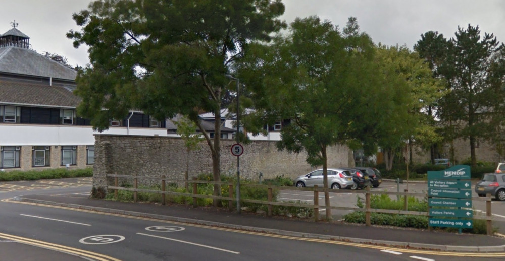 Mendip District Council HQ In Shepton Mallet. CREDIT: Google Maps.