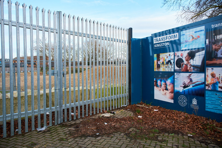 The Kingfisher leisure centre has been closed since late 2019, but its replacement could be open by spring 2027 (Photo: Oliver Monk)