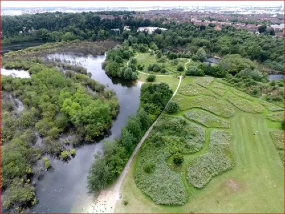 Chafford Gorges nature park offers 200 acres of green space for numerous wildlife. But it is being used for cruelty to animals say police