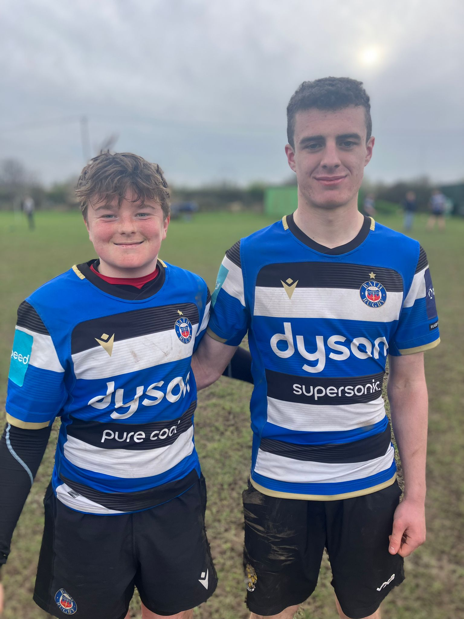 Alfie Newbery and Archie Pearn, image Frome RFC