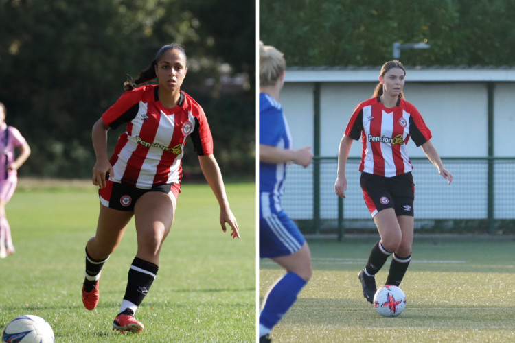 Brentford Womens teammates, Regan Graver and Nour Aboul Kheir, spoke to Nub News about their upcoming game at the Gtech Community Stadium (credit: Louis Dailey).