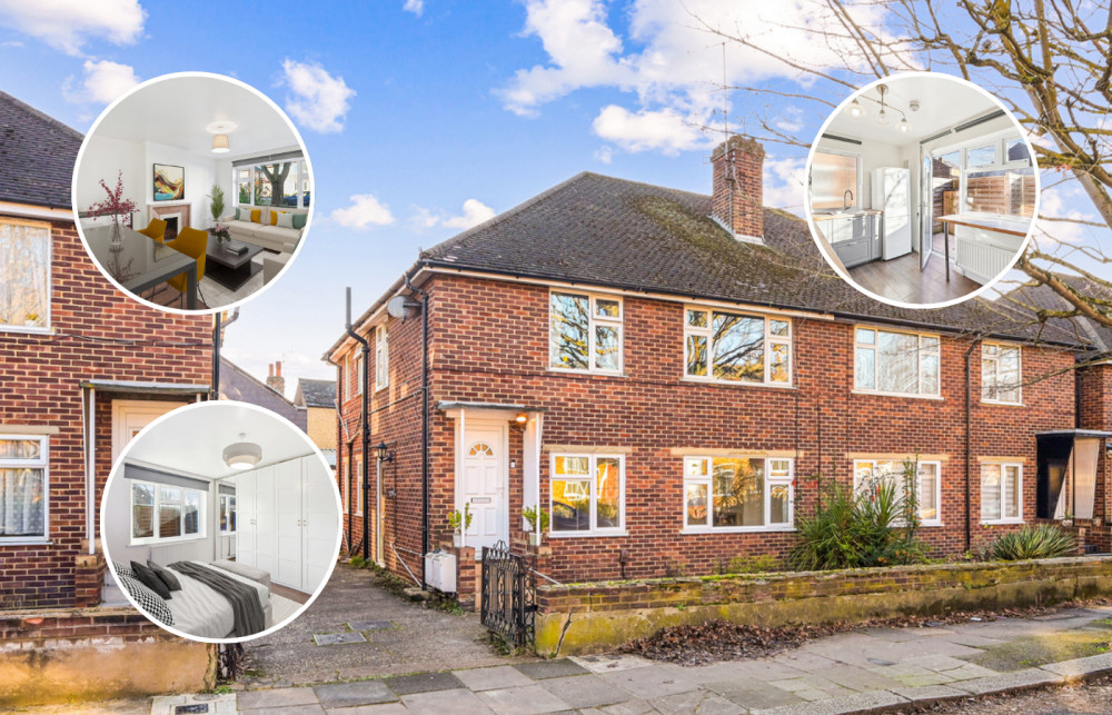 This week's Ealing property of the week is a two bedroom home in Webster Gardens (credit: Leslie & Co).