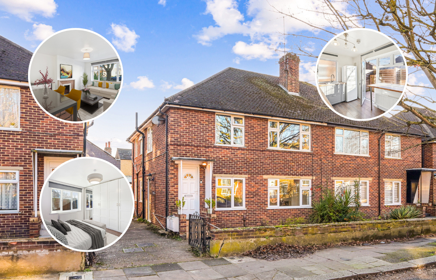 This week's Ealing property of the week is a two bedroom home in Webster Gardens (credit: Leslie & Co).