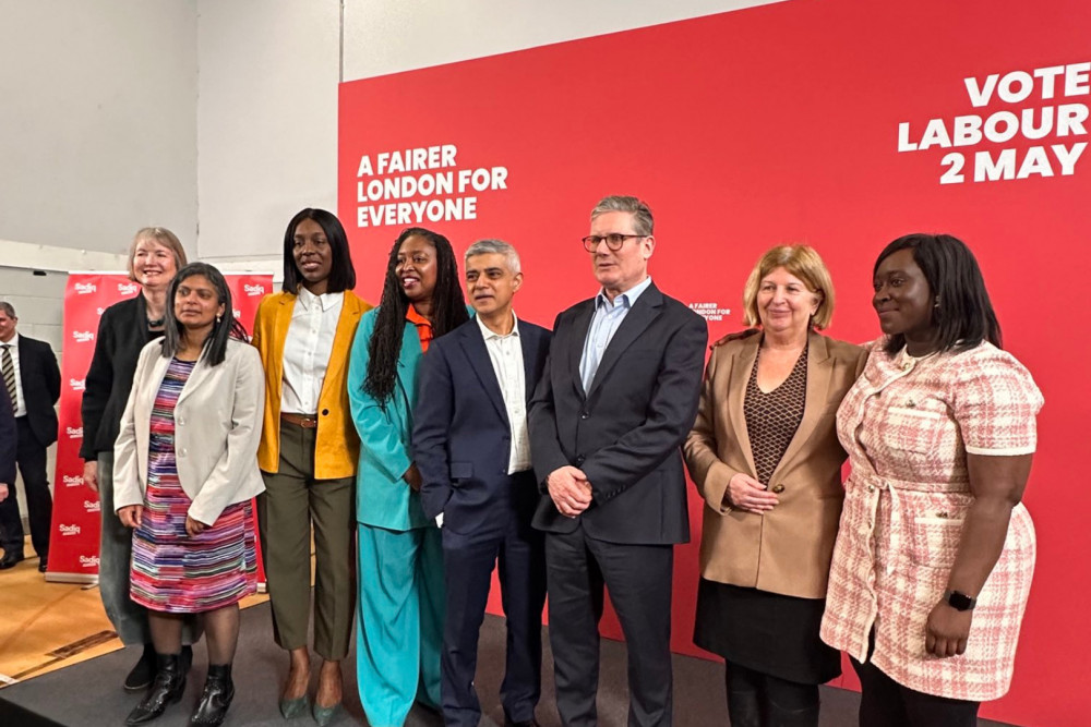 Sadiq Khan launches third London mayor bid as he pledges to build more council homes (credit: Rupa Huq/X).