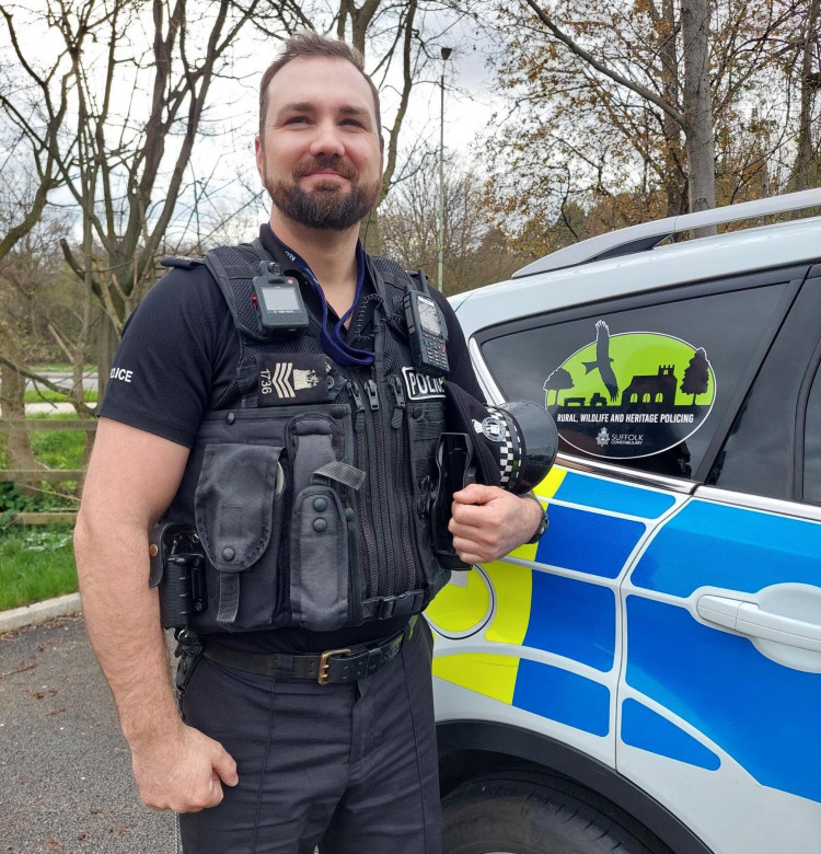 New rural crime leader Sgt Chris Green (Picture: Suffolk Police)