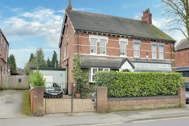 A remarkable example of an extended, characterful semi-detached home located within the heart of Alsager.. (Photo: Stephenson Browne)