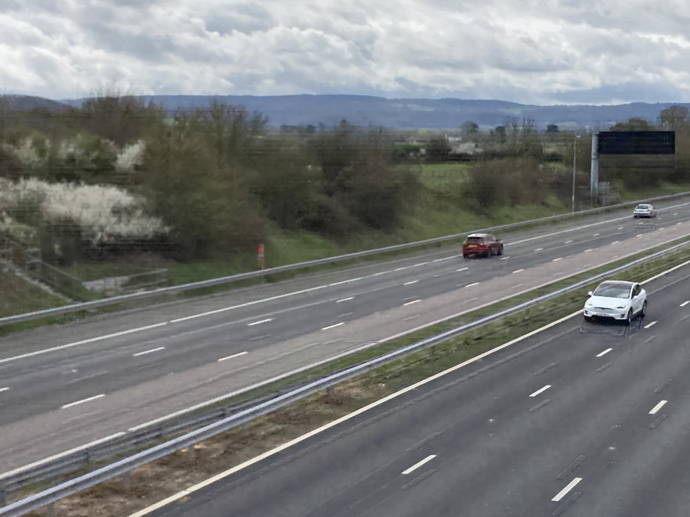 Proposed site of new solar farm, seen from Hyde Lane in Creech St. Michael. image, Daniel Mumby.