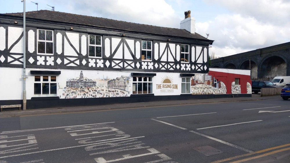 The Rising Sun in Hazel Grove will re-open on Friday 22 March, after having closed for refurbishments (Image - Rising Sun Pubs)