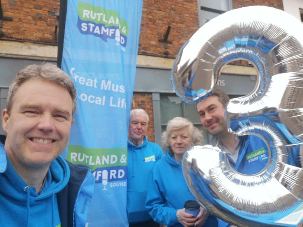 The team recently marked three years. Image credit: Rutland and Stamford Sound. 