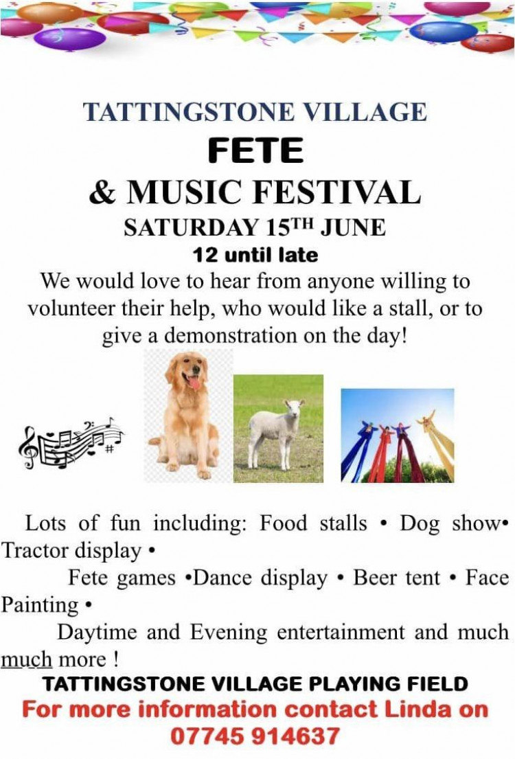 Tattingstone fete