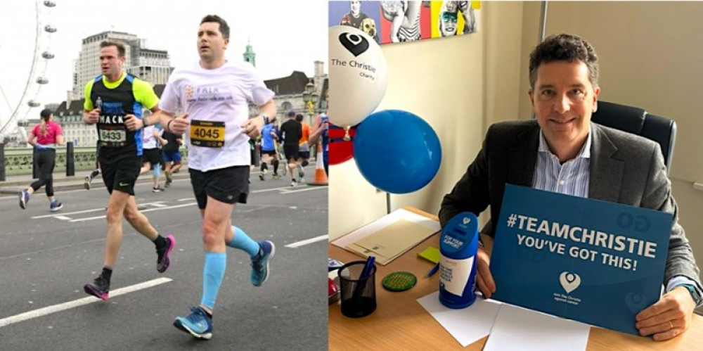 MP Edward Timpson is running the London Marathon for The Christie Charity. (Photos: The Christie Charity)