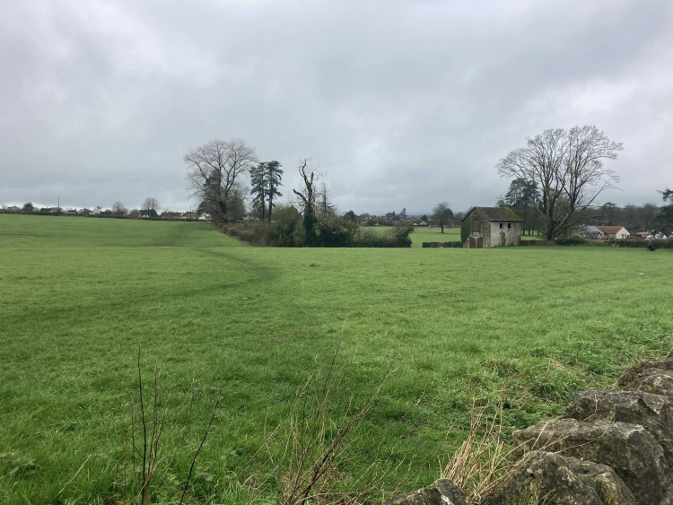 Planned site of 620 homes on the A371 Cannard's Grave Road in Shepton Mallet. Credit: Daniel Mumby