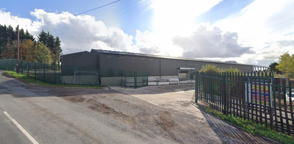 Pickstock Abattoir in Coal Lane, between Hartshorne and Ticknall near Ashby. Image from Google.