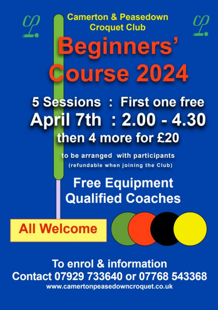 Croquet 'try before you buy' sessions