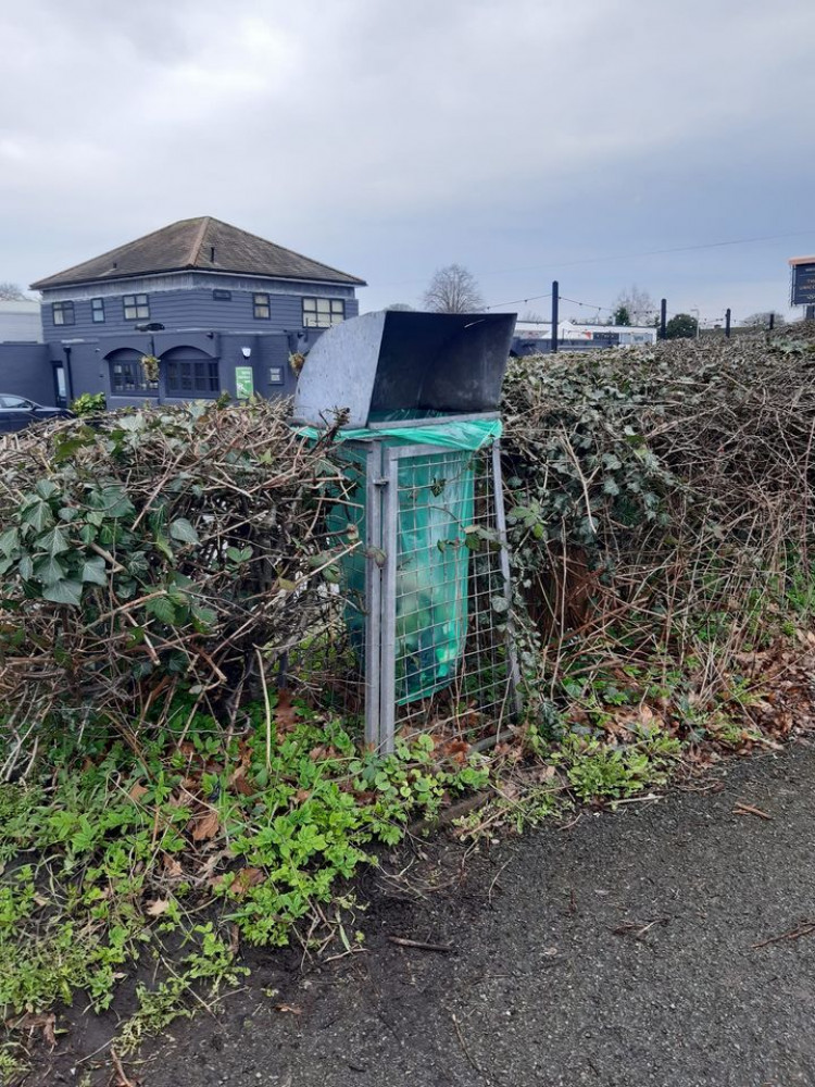  Bin number 61 scored 22 on Andy's list for Congleton. Where are the top rated bins for Sandbach? Image credit: Andy Bailey. 