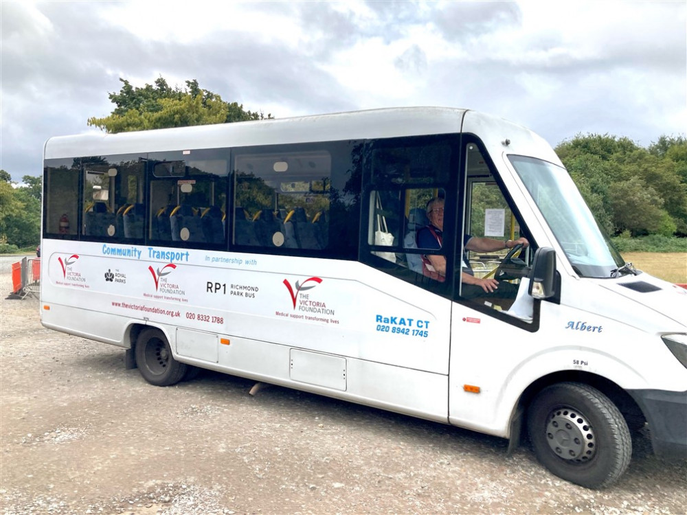 'Albert' The Richmond Park Free Minibus will be returning to the park this Easter (Photo: Paul Adams)