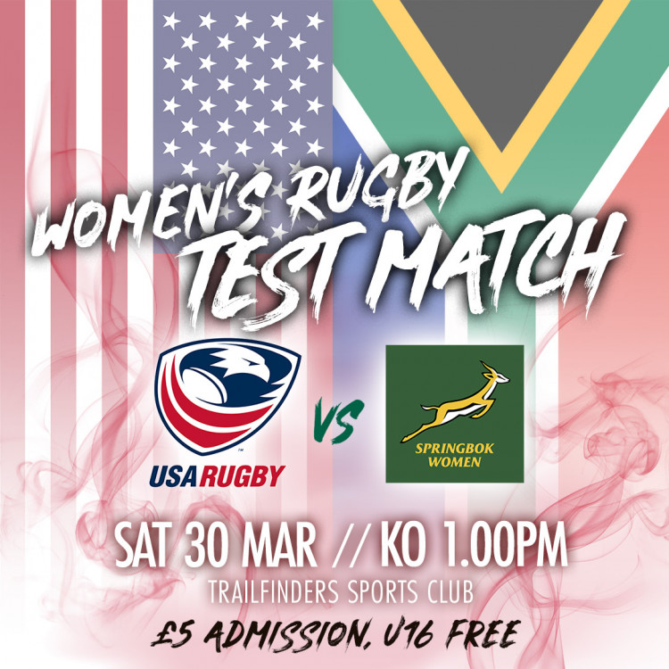 USA vs South Africa Women’s Rugby Test Match