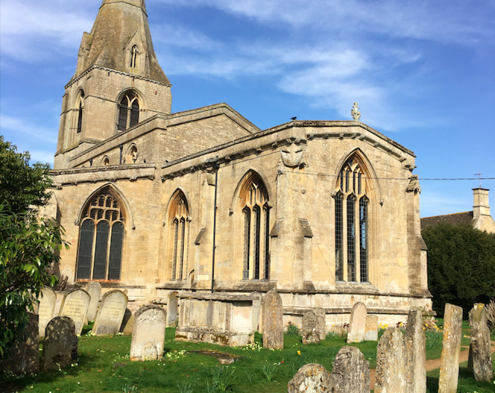 St John's Church, Ryhall, will be welcoming guests this weekend. Image credit: Sandra McCune. 