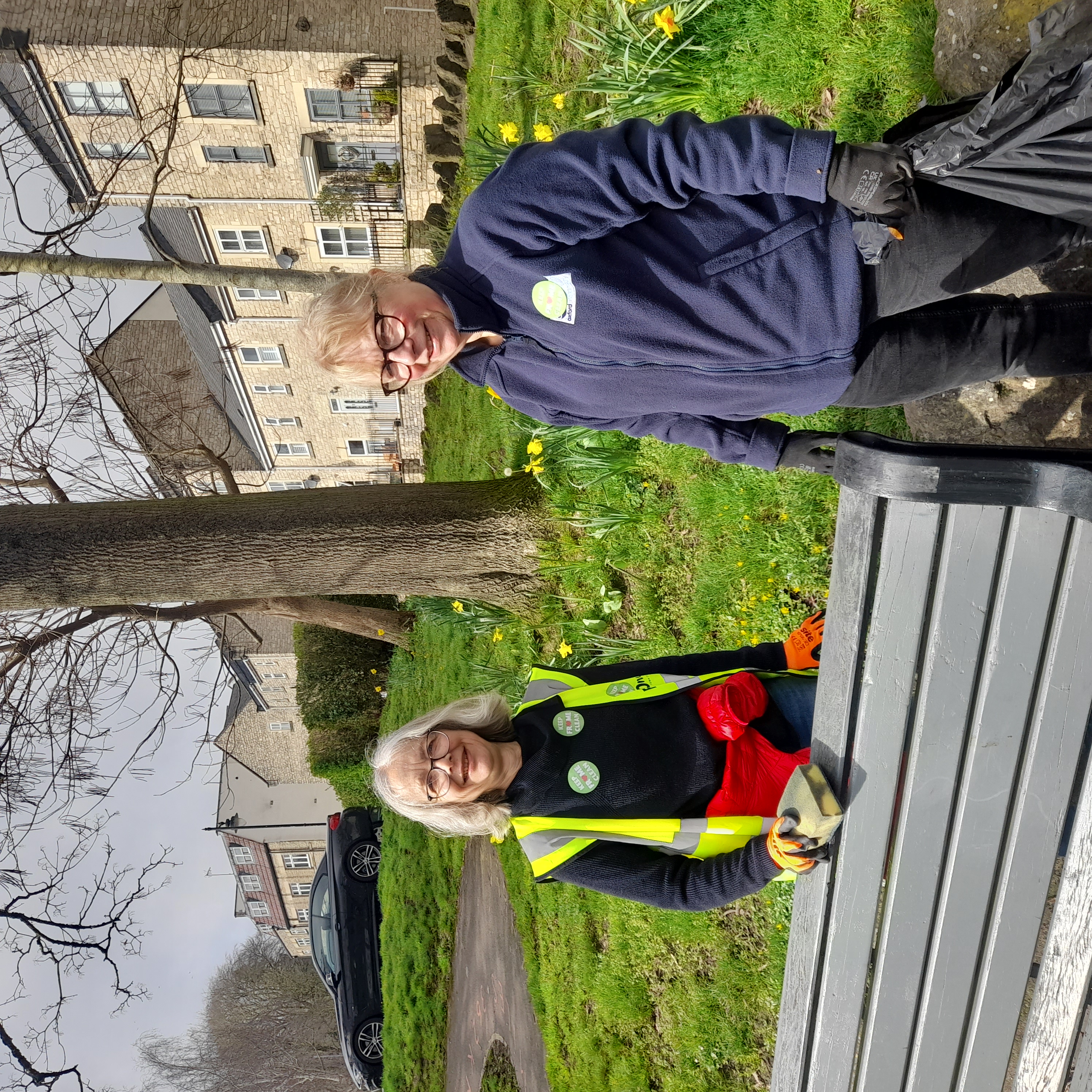 Spring Clean volunteers at work