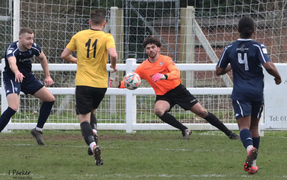 Finn Shorten saved penalty (Picture: Ian Parker)