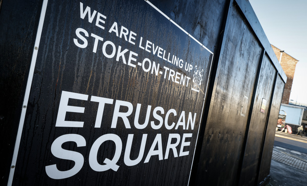 Leaders at the Council say they cannot afford to take the Etruscan Square scheme forward on its own (Pete Stonier).