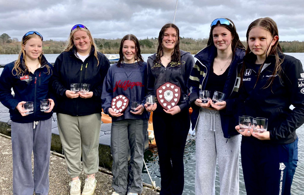 Victorious RHS sailing team UK National Champions (Picture: Royal Hospital School)