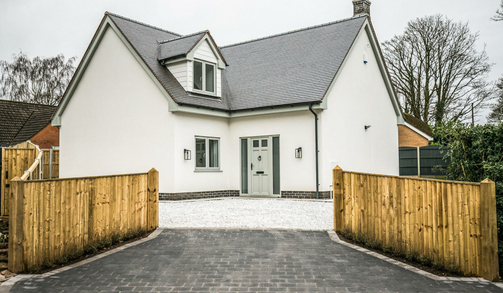 This gorgeous detached property, on Longton Road in Barlaston, is on the market for offers over £500,000 (Stephenson Browne).