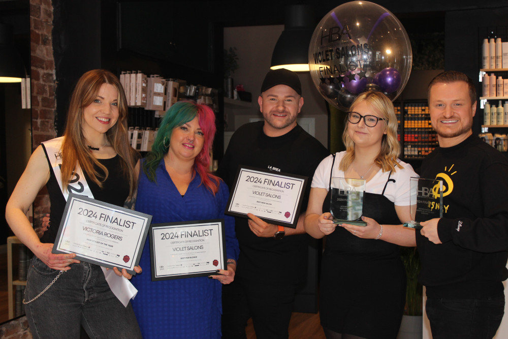 Congratulations to Violet Salons, and best of luck in the summer. (Image - Macclesfield Nub News) 