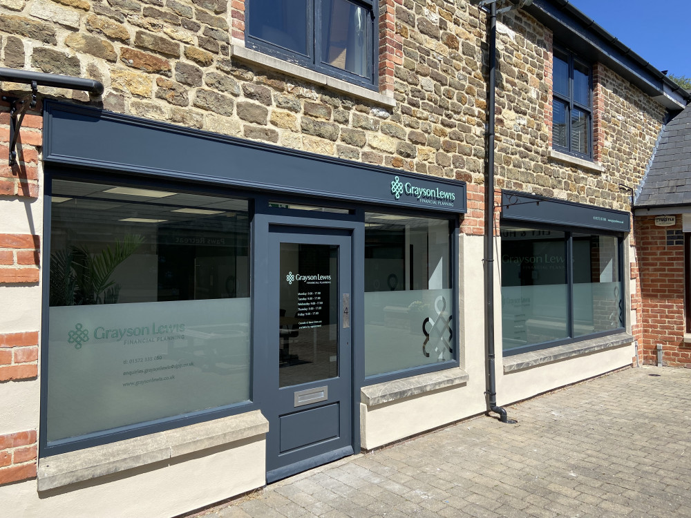 Grayson Lewis launched in Oakham just over a year ago, and the team have been hard at work for local businesses, workers, residents and retirees. Find out how they can help you. Image credit: Grayson Lewis Financial Planning. 