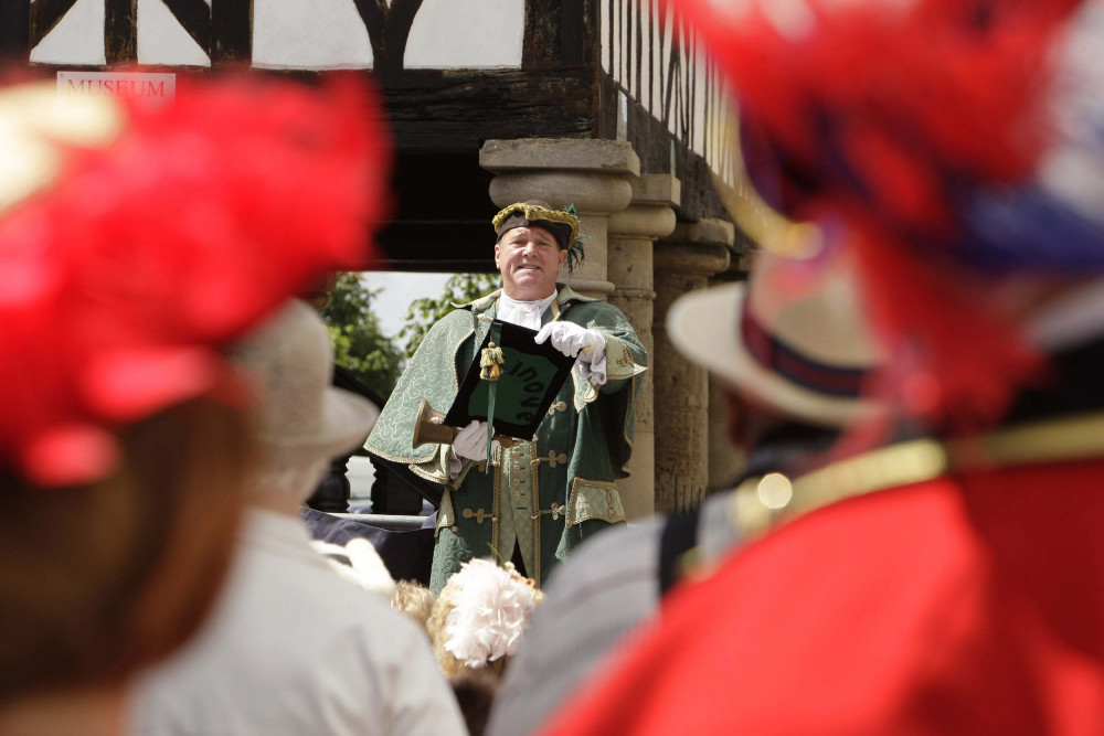 Warwick's Town Criers Competition returns on Saturday 13 April (image via SWNS)