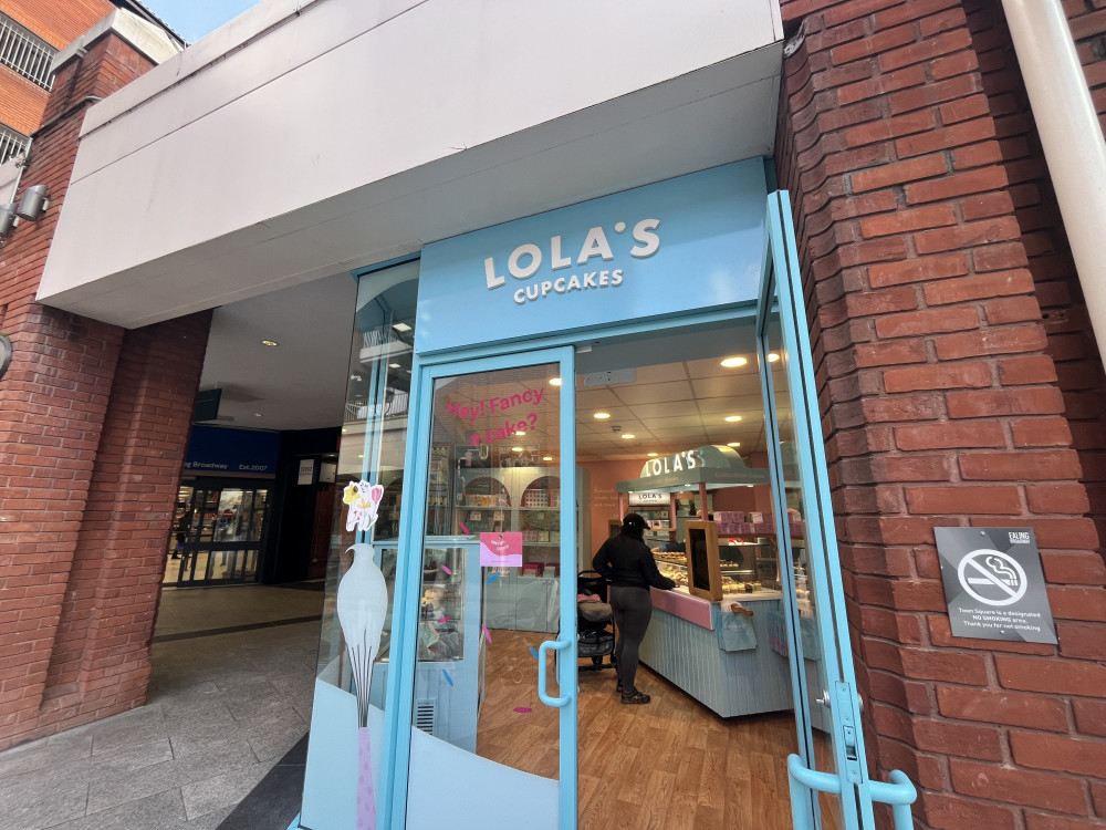 The new Lola's Cupcakes in Ealing Broadway (credit: Cesar Medina).