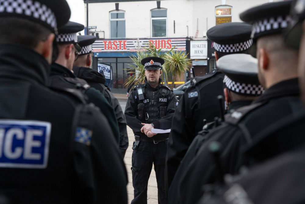 A police day of action in Stockport town centre and Edgeley saw increased patrols and three people charged (Image - GMP)