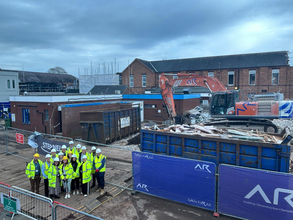Buildings are now being demolished to make way for the new elective hub (image via SWFT)