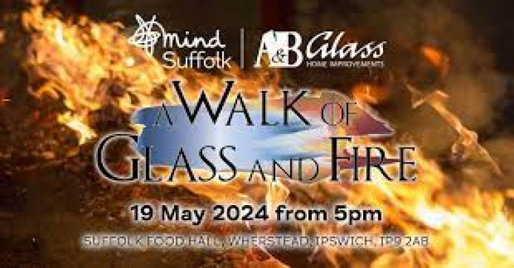 Suffolk Mind Walk of Glass and Fire