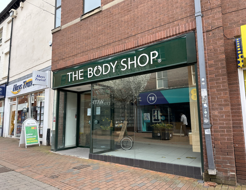 It follows the closure of The Body Shop Macclesfield earlier this month. (Image - Macclesfield Nub News) 