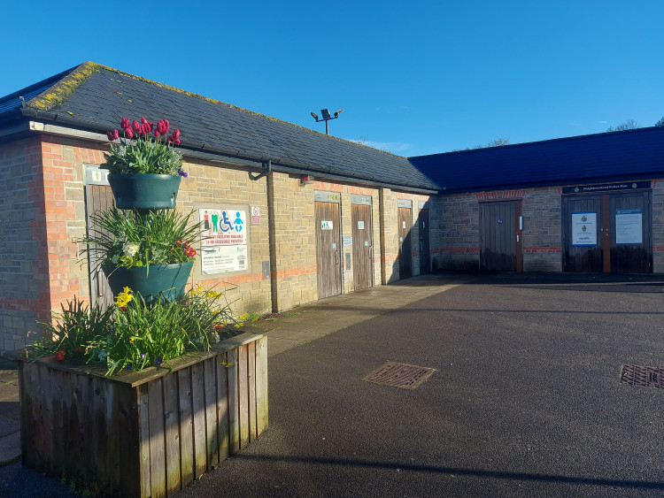 These toilets in Frome, image Frome Nub News April 1